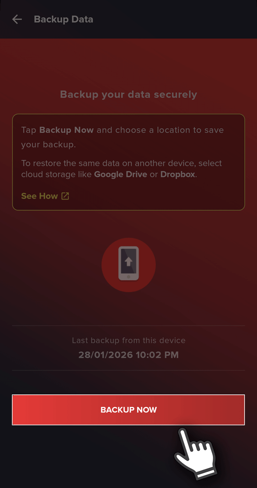 Local files view