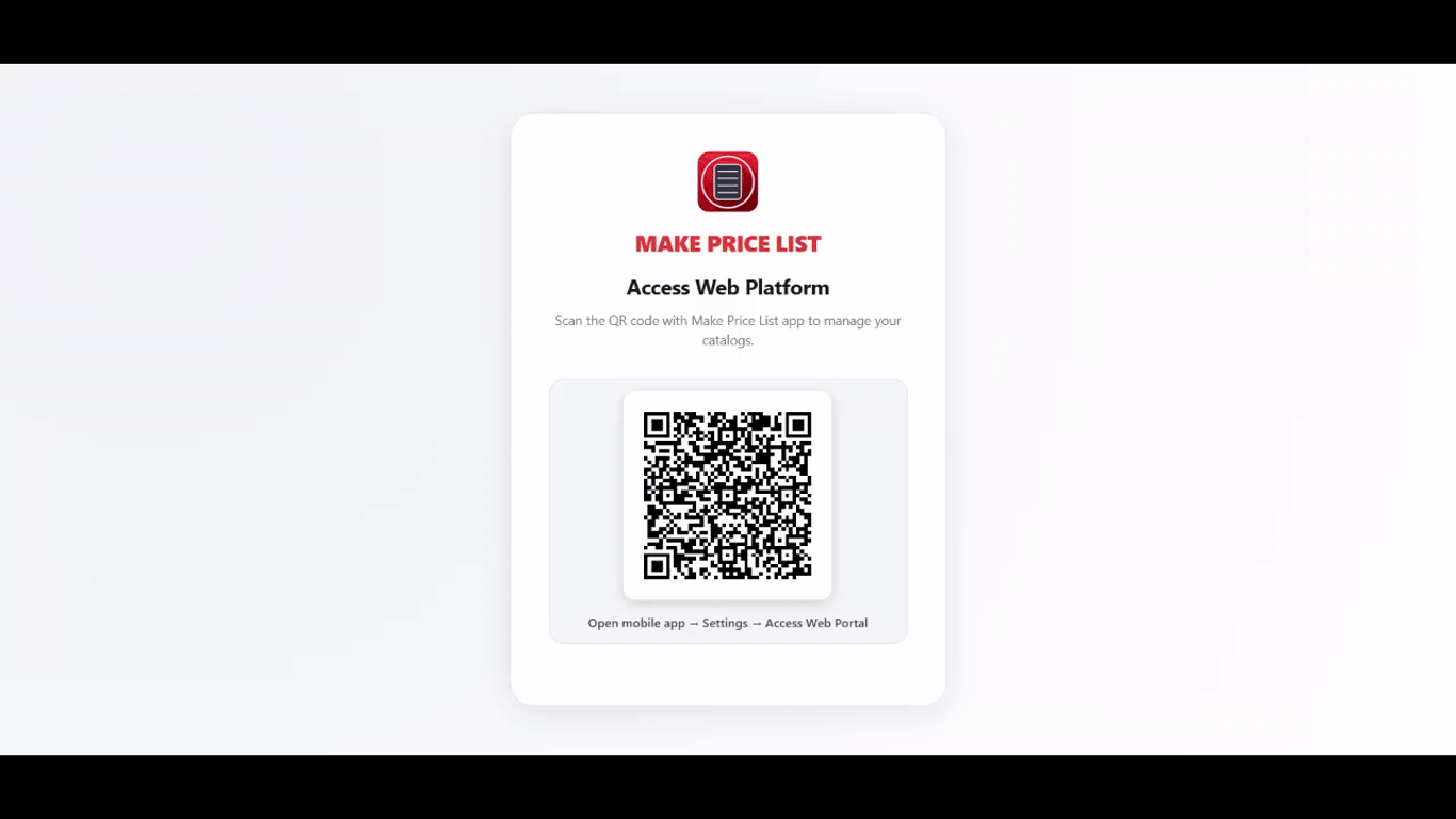 Scanning QR code on computer screen